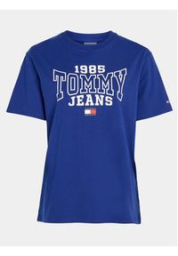 Tommy Jeans T-Shirt DW0DW16151 Granatowy Relaxed Fit. Kolor: niebieski. Materiał: bawełna #7