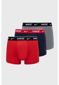 Nike bokserki (3-pack) męskie kolor czerwony. Kolor: czerwony