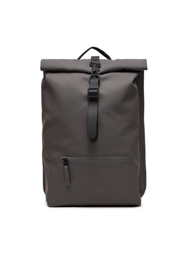 Rains Plecak Rolltop Rucksack W3 13320 Szary. Kolor: szary. Materiał: materiał