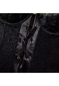 Intica - Body koronkowe z regulowanymi ramiączkami na specjalne okazje Savanah. Kolor: fioletowy. Materiał: koronka. Wzór: koronka #10