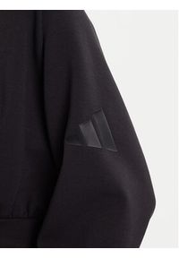Adidas - adidas Bluza ALL SZN Soft Lux JM3836 Czarny Loose Fit. Kolor: czarny. Materiał: syntetyk #4