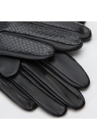 Wittchen - Damskie rękawiczki skórzane samochodowe klasyczne czarne. Kolor: czarny. Materiał: skóra. Sezon: wiosna, jesień. Styl: klasyczny #4