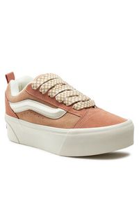 Vans Tenisówki Knu Stack VN000CP6OCI1 Beżowy. Kolor: beżowy. Materiał: skóra #5