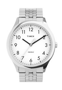 Timex - Zegarek TW2U39900. Rodzaj zegarka: cyfrowe. Kolor: srebrny. Materiał: materiał, koronka #1