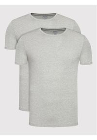Polo Ralph Lauren Komplet 2 t-shirtów 714835960003 Szary Regular Fit. Typ kołnierza: polo. Kolor: szary. Materiał: bawełna