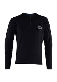 Koszulka rowerowa LEATT Jersey MTB Trail 4.0. Kolor: czarny. Materiał: jersey