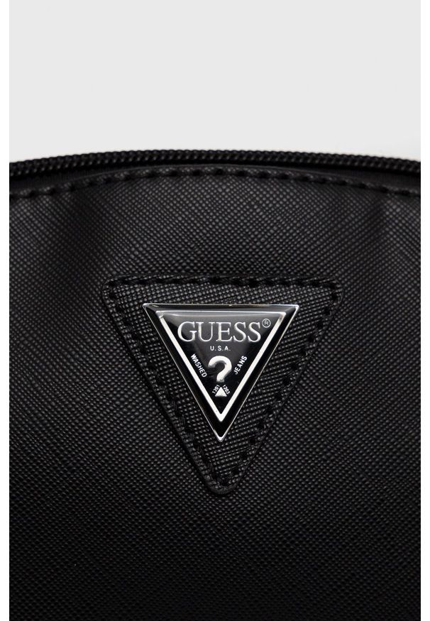 Guess - Kosmetyczka. Kolor: czarny