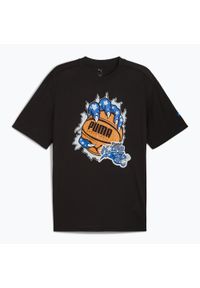 Puma - Koszulka koszykarska męska PUMA Hoopaverse Tee 3. Kolor: czarny. Sport: koszykówka