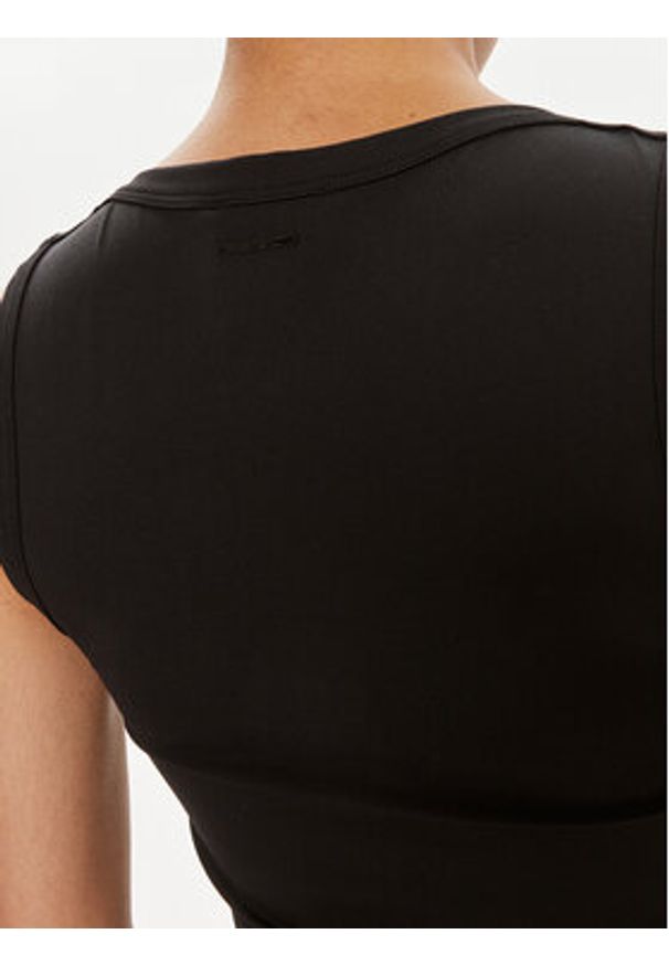 Calvin Klein Bluzka K20K207256 Czarny Slim Fit. Kolor: czarny. Materiał: syntetyk