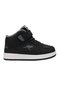 KangaRoos - Buty dziecięce KangaROOS K-CPI Kalino Mid EV. Kolor: czarny