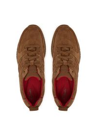 Clarks Sneakersy Meridor Lace 26320261 Brązowy. Kolor: brązowy. Materiał: skóra, zamsz #2