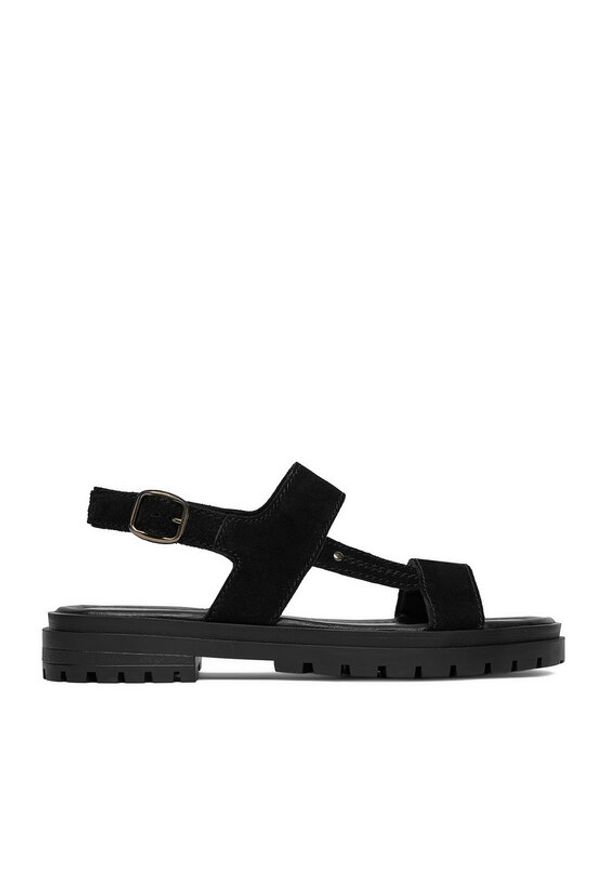 Lasocki Sandały CEO-WI34-3310-18650 Czarny. Kolor: czarny. Materiał: zamsz, skóra