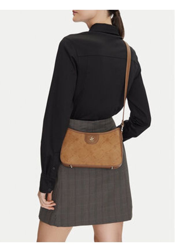 Beverly Hills Polo Club Torebka BHPC-L-001-07 Brązowy. Kolor: brązowy. Materiał: skórzane