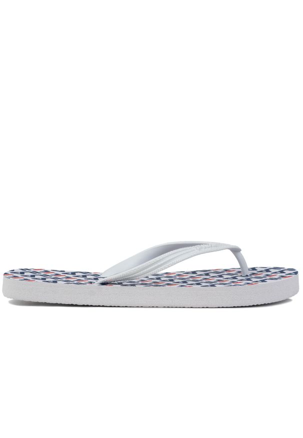 Japonki damskie Fila TROY LOGO SLIPPER. Kolor: szary. Styl: sportowy