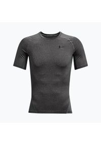 Koszulka treningowa męska Under Armour Ua Hg Armour Comp SS. Kolor: szary. Długość rękawa: krótki rękaw. Długość: krótkie
