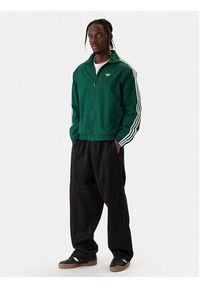 Adidas - adidas Bluza Firebird KC8018 Zielony Regular Fit. Kolor: zielony. Materiał: syntetyk #3