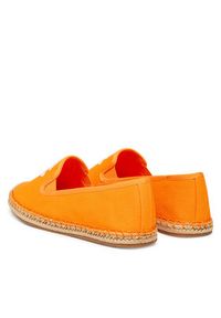 TOMMY HILFIGER - Tommy Hilfiger Espadryle Th Script Summer Espadrille FW0FW09240 Pomarańczowy. Kolor: pomarańczowy. Materiał: materiał #3