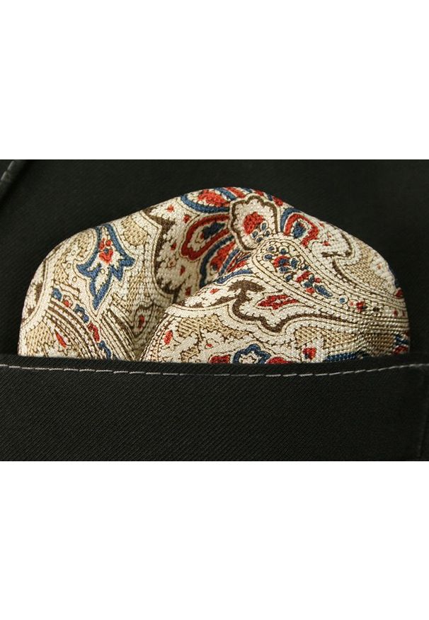 Beżowa poszetka EM Men's Accessories