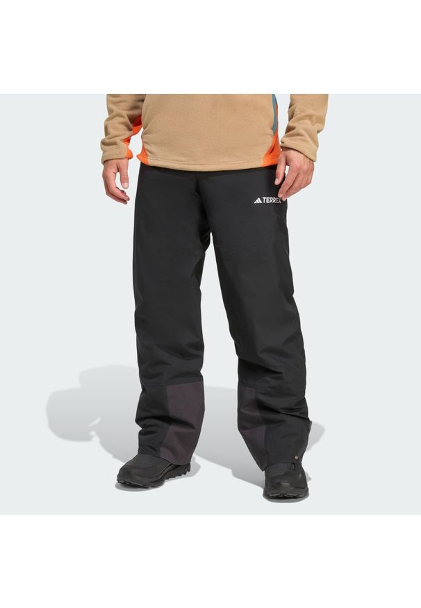 Adidas - Ocieplane spodnie Terrex Multi 2 Layer CLIMAPROOF. Kolor: czarny. Materiał: dresówka