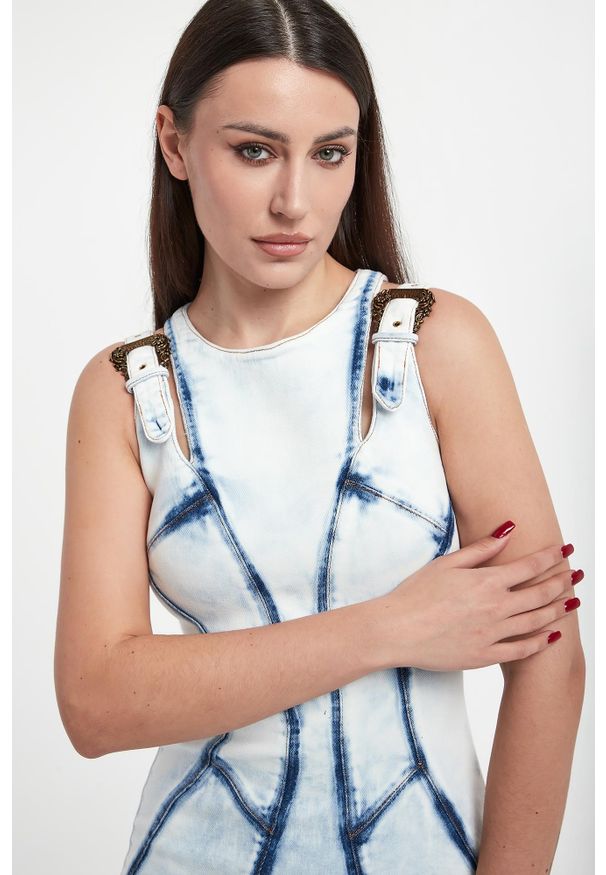Versace Jeans Couture - Sukienka jeansowa VERSACE JEANS COUTURE