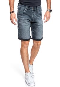 Mustang - SPODENKI MUSTANG Chicago Short 1009176 5000 923 923. Materiał: jeans #6