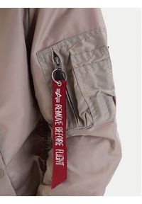 Alpha Industries Kurtka bomber Ma-1 196108 Beżowy Regular Fit. Kolor: beżowy. Materiał: syntetyk #2