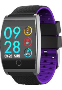 Smartwatch Garett Electronics Sport 22 Czarno-fioletowy. Rodzaj zegarka: smartwatch. Kolor: czarny, wielokolorowy, fioletowy. Styl: sportowy #1