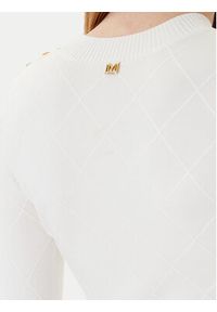 Marciano Guess Sweter 5YGR11 5036Z Écru Regular Fit. Kolor: kremowy. Materiał: wiskoza #5