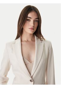 Marella Marynarka Slogan1 2615041211 Écru Slim Fit. Materiał: syntetyk #6