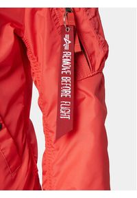 Alpha Industries Kurtka bomber MA-1 141041 Czerwony Regular Fit. Kolor: czerwony. Materiał: syntetyk #3