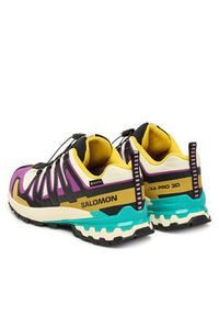 salomon - Salomon Buty do biegania Xa Pro 3D V9 Gore-Tex L47882200 Żółty. Kolor: żółty. Materiał: materiał. Technologia: Gore-Tex #5