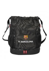 FC Barcelona plecak sportowy Gym Backpack czarny. Kolor: czarny. Styl: sportowy