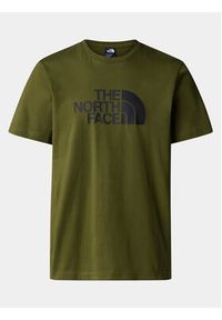 The North Face T-Shirt Easy NF0A87N5 Zielony Regular Fit. Kolor: zielony. Materiał: bawełna #5