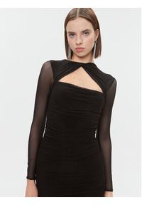 Marciano Guess Sukienka codzienna 3BGK0S 5036Z Czarny Bodycon Fit. Okazja: na co dzień. Kolor: czarny. Materiał: wiskoza. Typ sukienki: proste, bodycon. Styl: casual