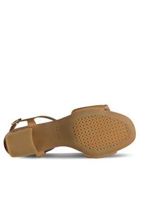 Geox Sandały D New Eraklia 50 D35RNB 000TU C5000 Beżowy. Kolor: beżowy. Materiał: skóra