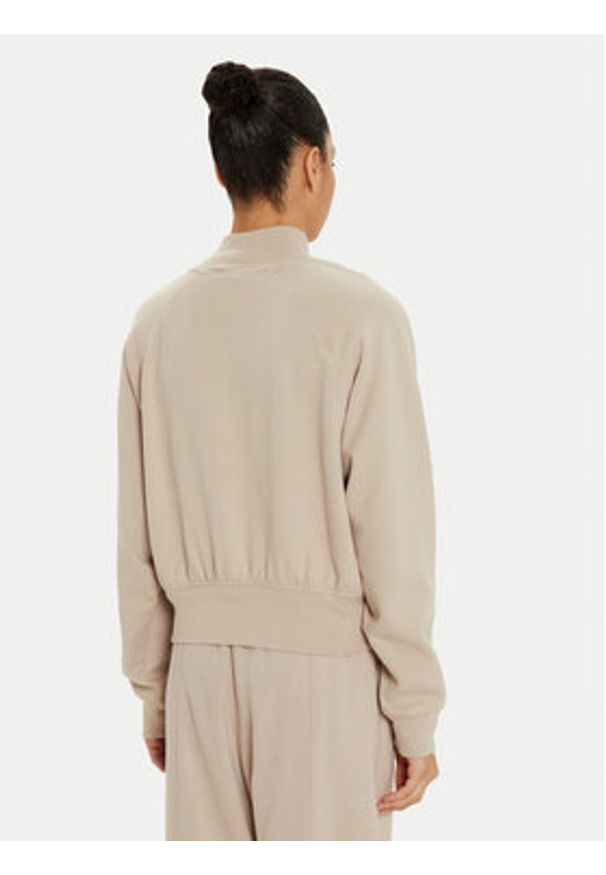 Champion Bluza 117637 Beżowy Loose Fit. Kolor: beżowy. Materiał: bawełna