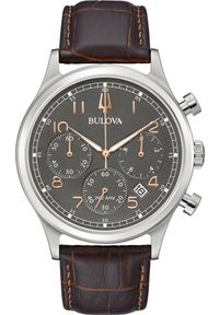 Zegarek Bulova Zegarek męski Bulova 96B356 brązowy. Kolor: brązowy #1