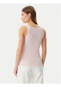 Guess Top W5GP26 KA0H1 Różowy Regular Fit. Kolor: różowy. Materiał: bawełna #5