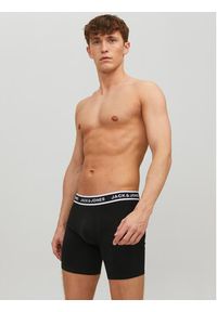Jack & Jones - Jack&Jones Komplet 3 par bokserek 12229576 Czarny. Kolor: czarny. Materiał: bawełna #5