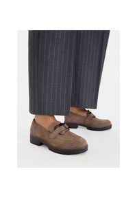 Loafersy Tamaris. Kolor: beżowy #1