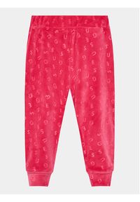 Guess Komplet bluza, body i spodnie dresowe H3BW01 KA2X0 Różowy Regular Fit. Kolor: różowy. Materiał: syntetyk #2