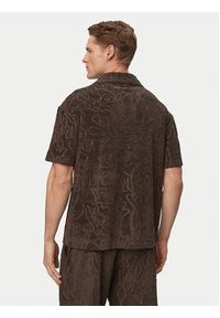 JOOP! Jeans Koszula Moana 30101962 Brązowy ciemny Regular Fit. Kolor: brązowy. Materiał: syntetyk #4