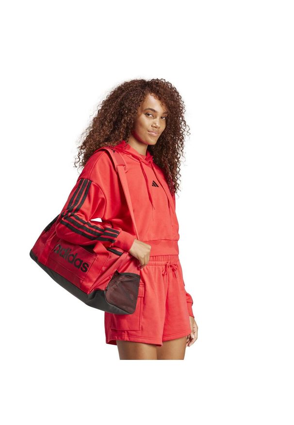 Adidas - Bluza z kapturem damska ADIDAS Gym & Pilates. Typ kołnierza: kaptur. Materiał: materiał, włókno, bawełna. Sport: joga i pilates