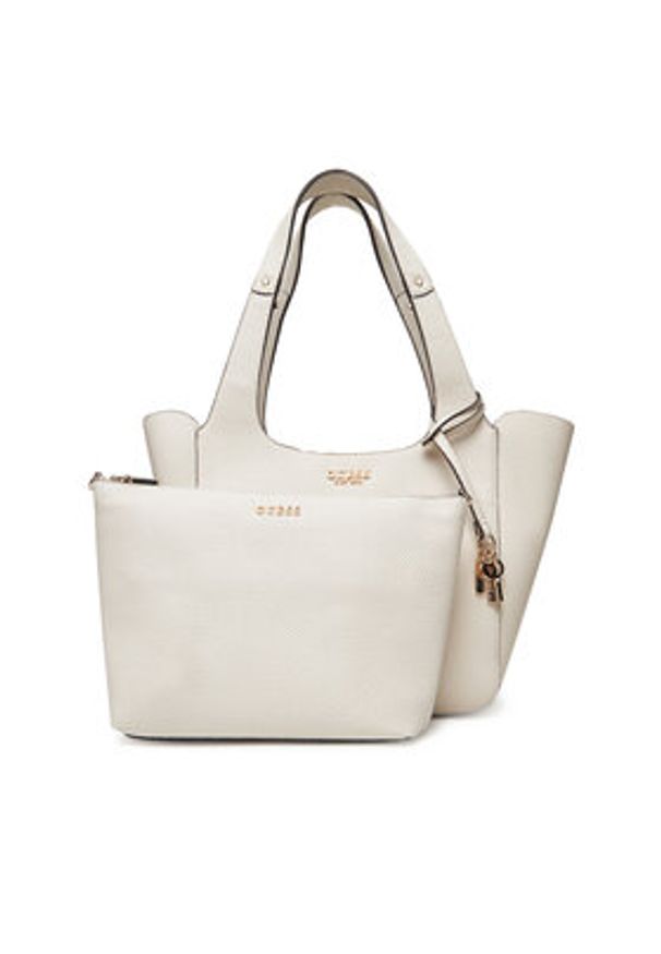 Guess Torebka Calista HWBG73 34220 Biały. Kolor: biały. Materiał: skórzane