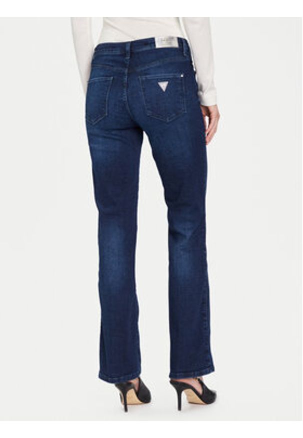 Guess Jeansy W5BA15 D0791 Niebieski Straight Fit. Kolor: niebieski