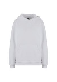 Bluza damska z kapturem Urban Classics Loose Brushed. Typ kołnierza: kaptur. Kolor: biały. Materiał: polar #1