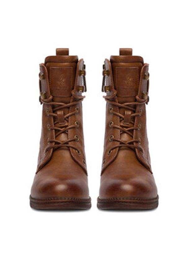 Beverly Hills Polo Club Trzewiki CEO-WS12630-02 Brązowy. Kolor: brązowy. Materiał: materiał