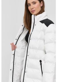 Pinko Kurtka damska kolor biały zimowa. Okazja: na co dzień. Kolor: biały. Materiał: puch. Sezon: zima. Styl: casual #2