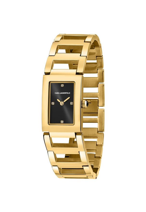 Karl Lagerfeld - KARL LAGERFELD Zegarek R0553103503 Złoty. Kolor: złoty