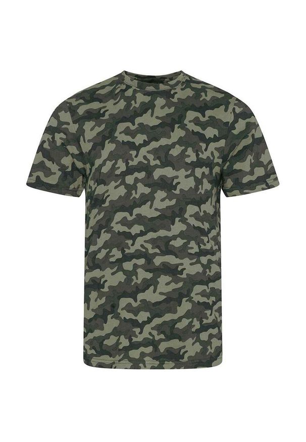 AWDIS - Koszulka Unisex Camo Dla Dorosłych. Kolor: zielony